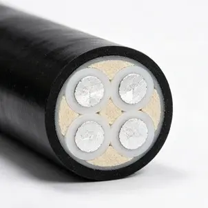 Aluminiowy, ognioodporny kabel zasilający z PVC