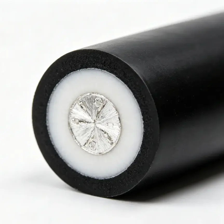 Okrągły drut aluminiowy w izolacji PVC