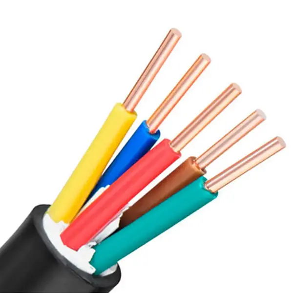 Miedziany, ognioodporny kabel sterujący z PVC