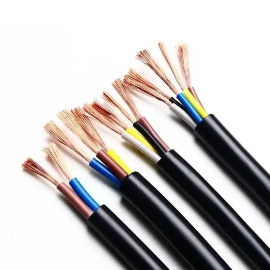 Elastyczny kabel sterujący z miedzi i PVC